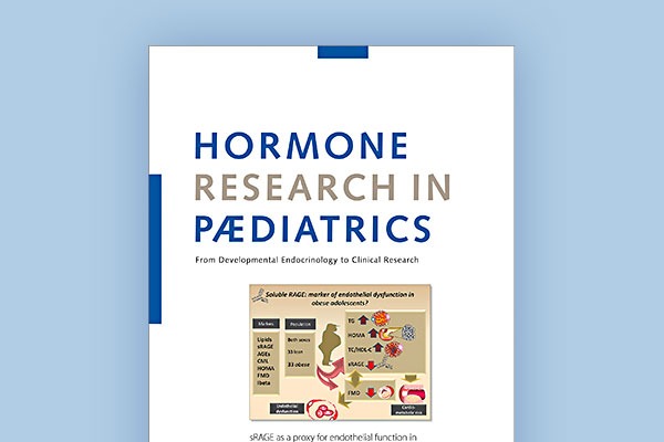 Cover of Hormone Research in Pediatrics Journal